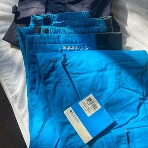 Columbia ski pants X 2